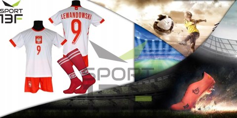LEWANDOWSKI komplet strój piłkarski POLSKA - BG
