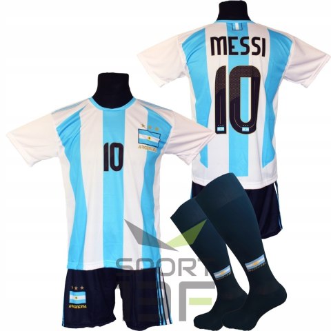 MESSI komplet sportowy strój piłkarski ARGENTYNA - BG