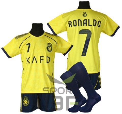 RONALDO komplet sportowy strój piłkarski AL NASSR - BG