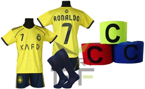 RONALDO komplet sportowy strój piłkarski AL NASSR r