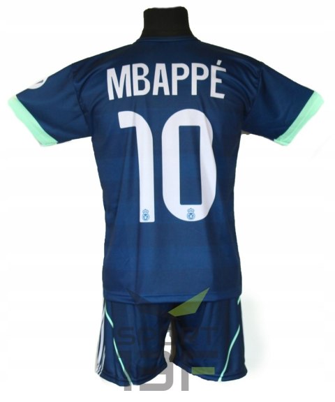 Strój Piłkarski MBAPPE koszulka spodenki getry + ochraniacze