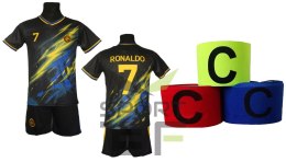 Strój piłkarski dla dzieci Ronaldo Al Nassr koszulka + spodenki KS