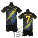 Strój piłkarski dla dzieci Ronaldo Al Nassr koszulka + spodenki KS