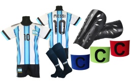 strój piłkarski dla dzieci Messi Argentyna