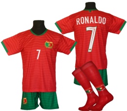 strój piłkarski dla dzieci Ronaldo Portugalia