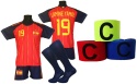 strój piłkarski dla dzieci Yamal hiszpania